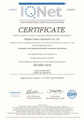 ISO9001質(zhì)量管理體系認(rèn)證(英文版)